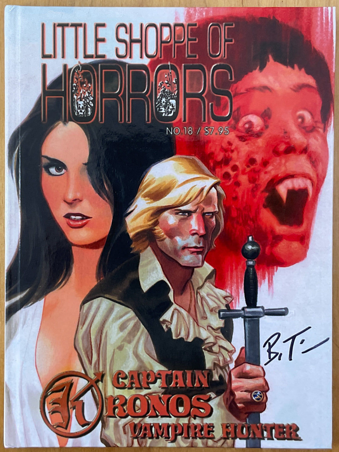 Little Shoppe of Horrors #18 - Hardcover Signed by Bruce Timm