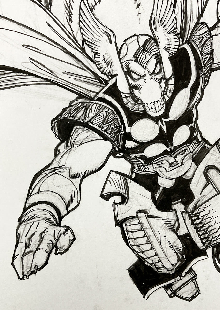 Walter Simonson's The Mighty Thor Artist's Edition Remarqued Edition (Sketch Cover)
