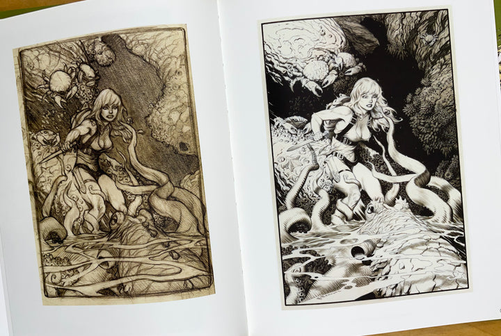 Mark Schultz: Various Drawings, Vol. 4 - Signed & Numbered Hardcover - Inscribed with a Drawing