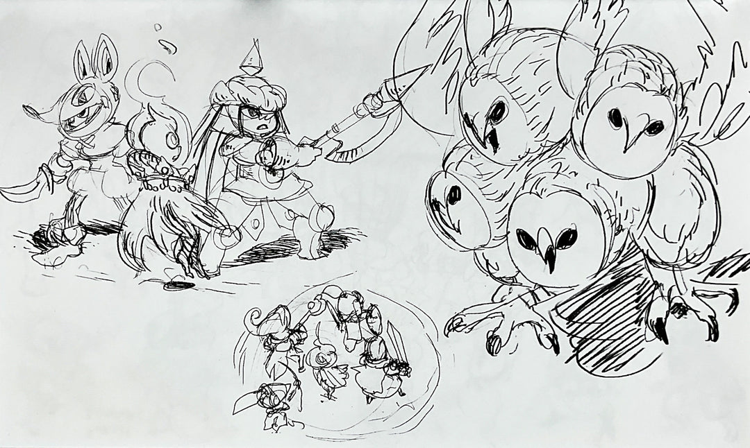 From Scratch: Alex Ahad Sketch Collection #1