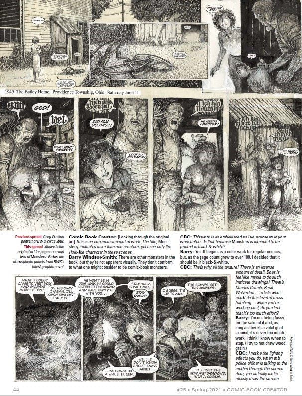 Comic Book Creator #25: Barry Windsor-Smith