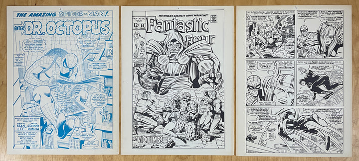 Marvelmania Comic Artists Inking and Coloring Kit