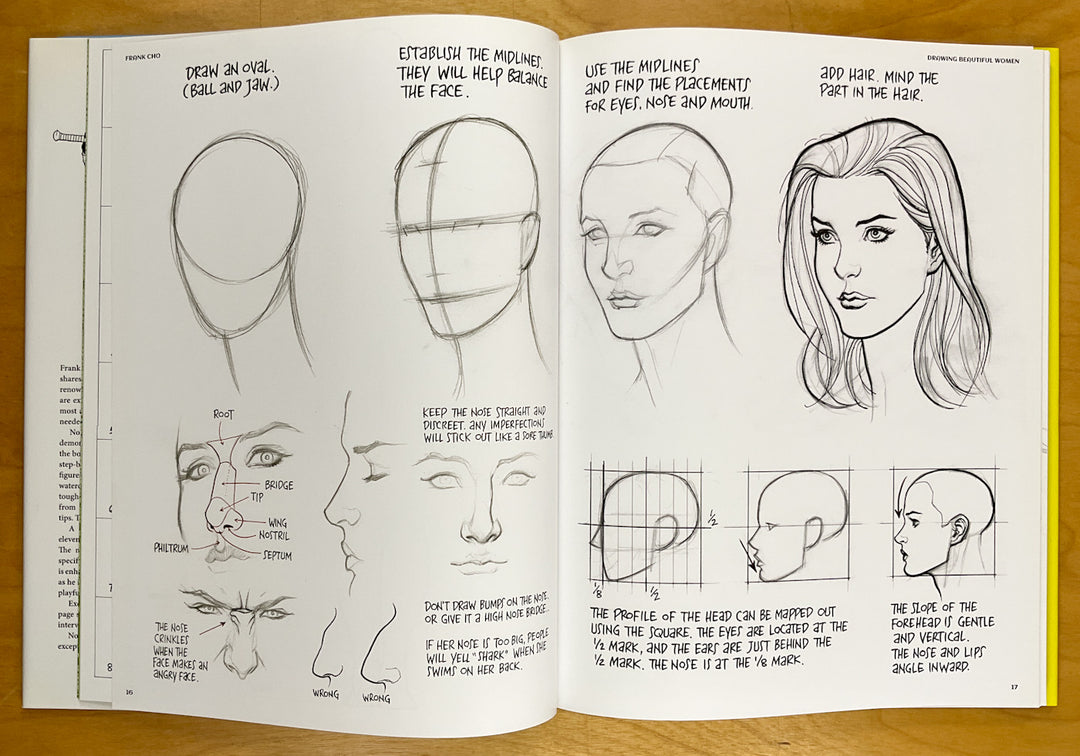 Drawing Beautiful Women: The Frank Cho Method - Publisher's Edition Hardcover