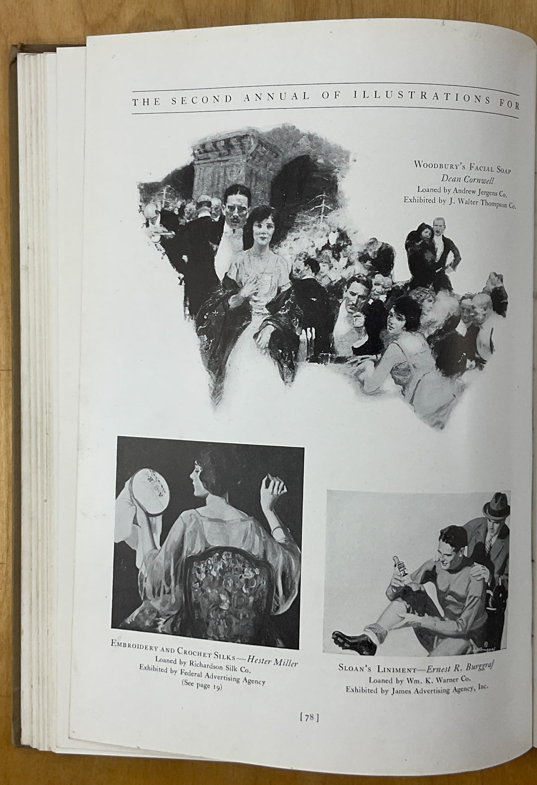 The Second Annual Of Illustrations For Advertisements In The United States