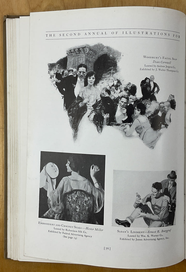 The Second Annual Of Illustrations For Advertisements In The United States