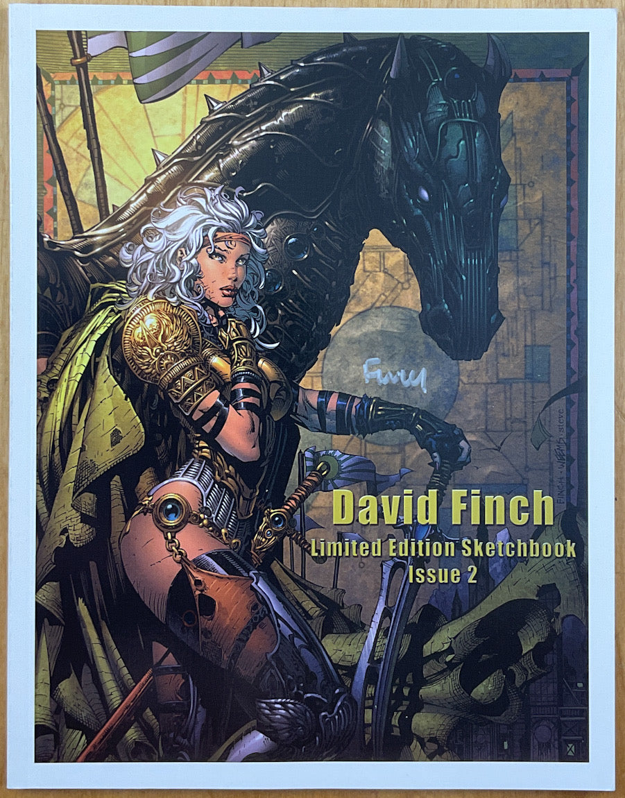 David Finch Limited Edition Sketchbook Vol. 2 - Signed & Numbered