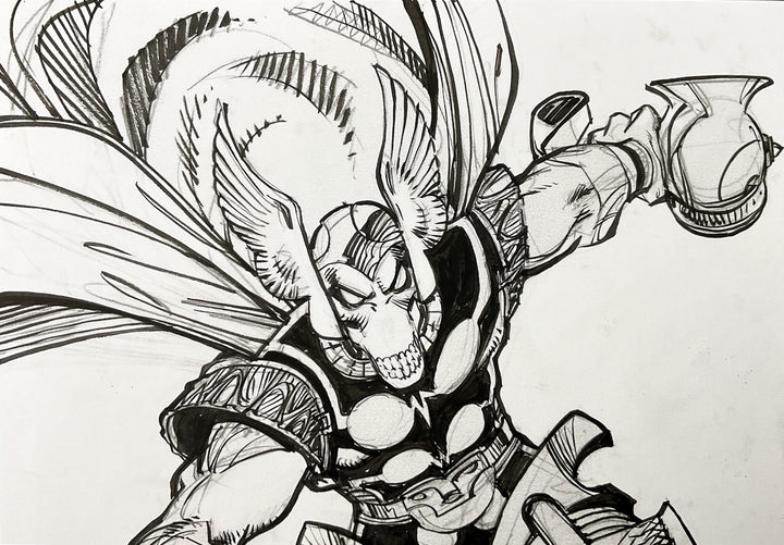 Walter Simonson's The Mighty Thor Artist's Edition Remarqued Edition (Sketch Cover)