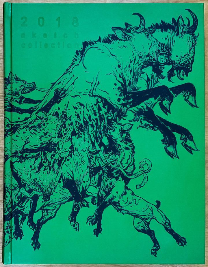 Kim Jung-Gi 2018 Sketchbook Collection - Inscribed with a Drawing