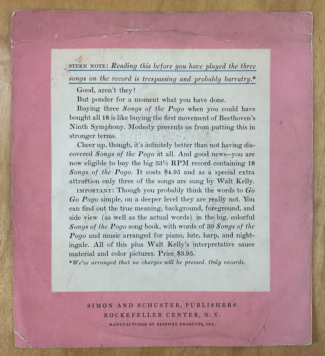 Songs Of The Pogo Sampler
