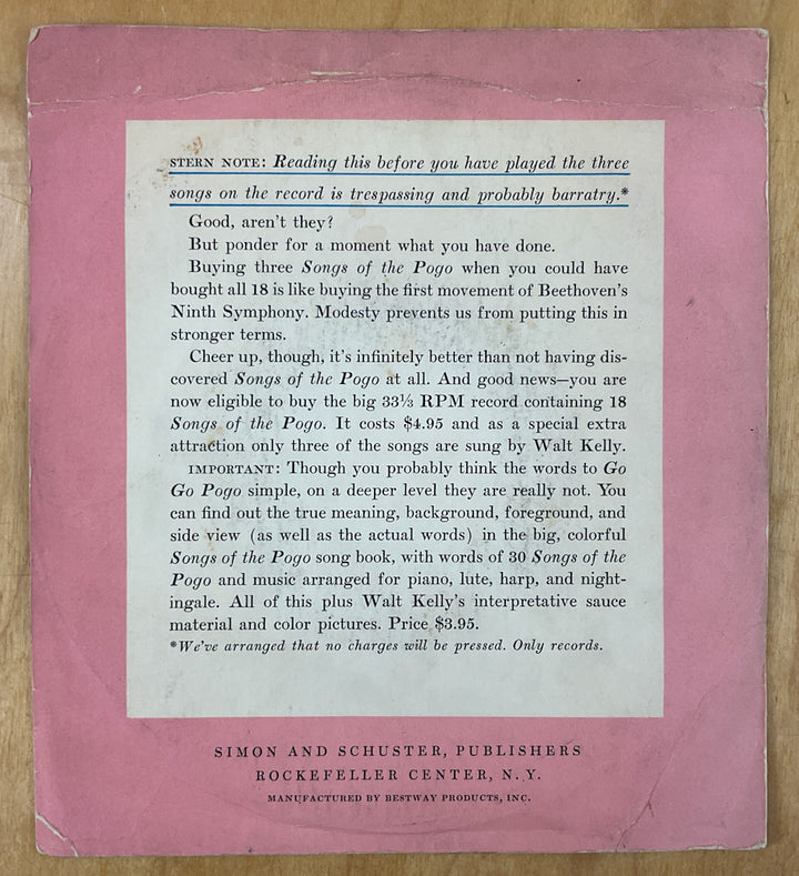 Songs Of The Pogo Sampler
