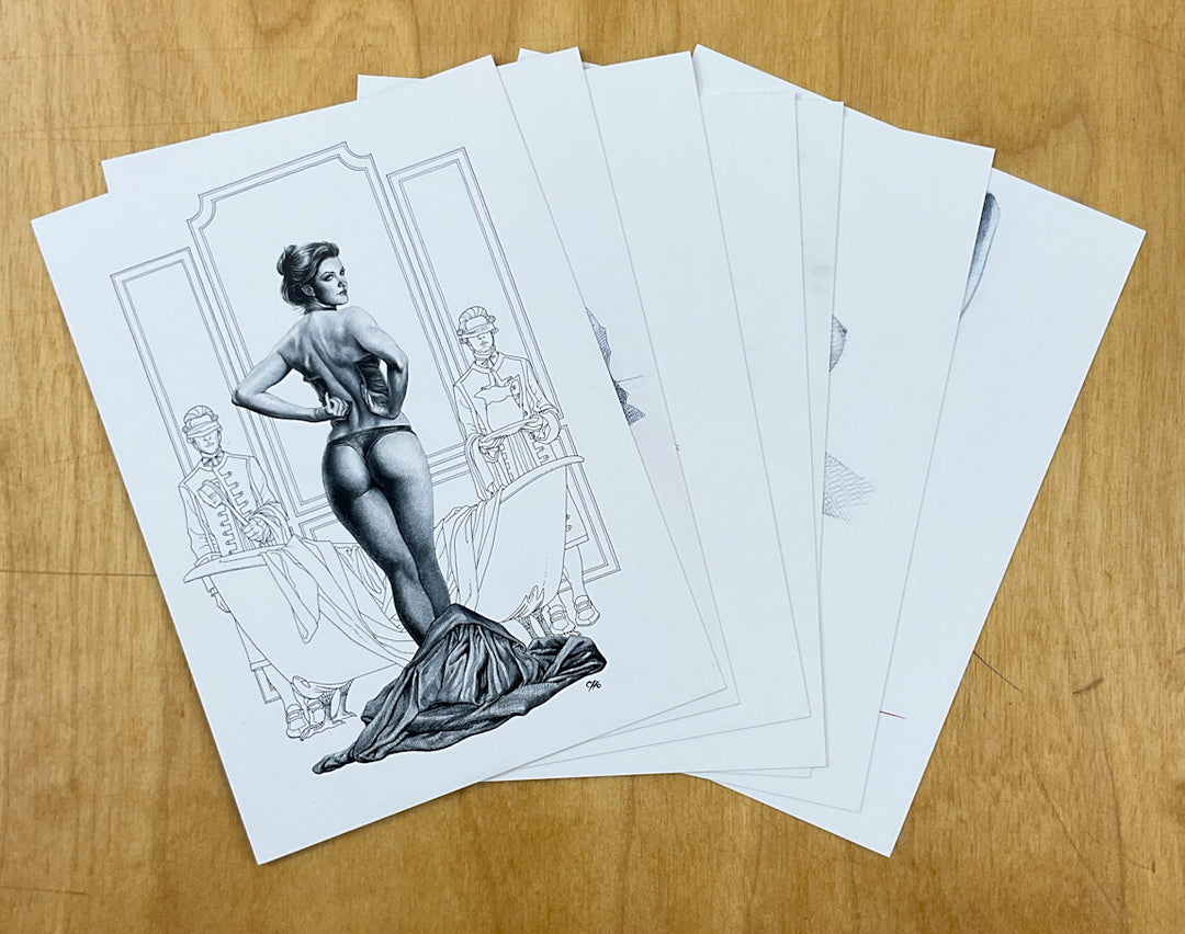 Ballpoint Beauties - Signed Deluxe Edition with Kickstarter Extra