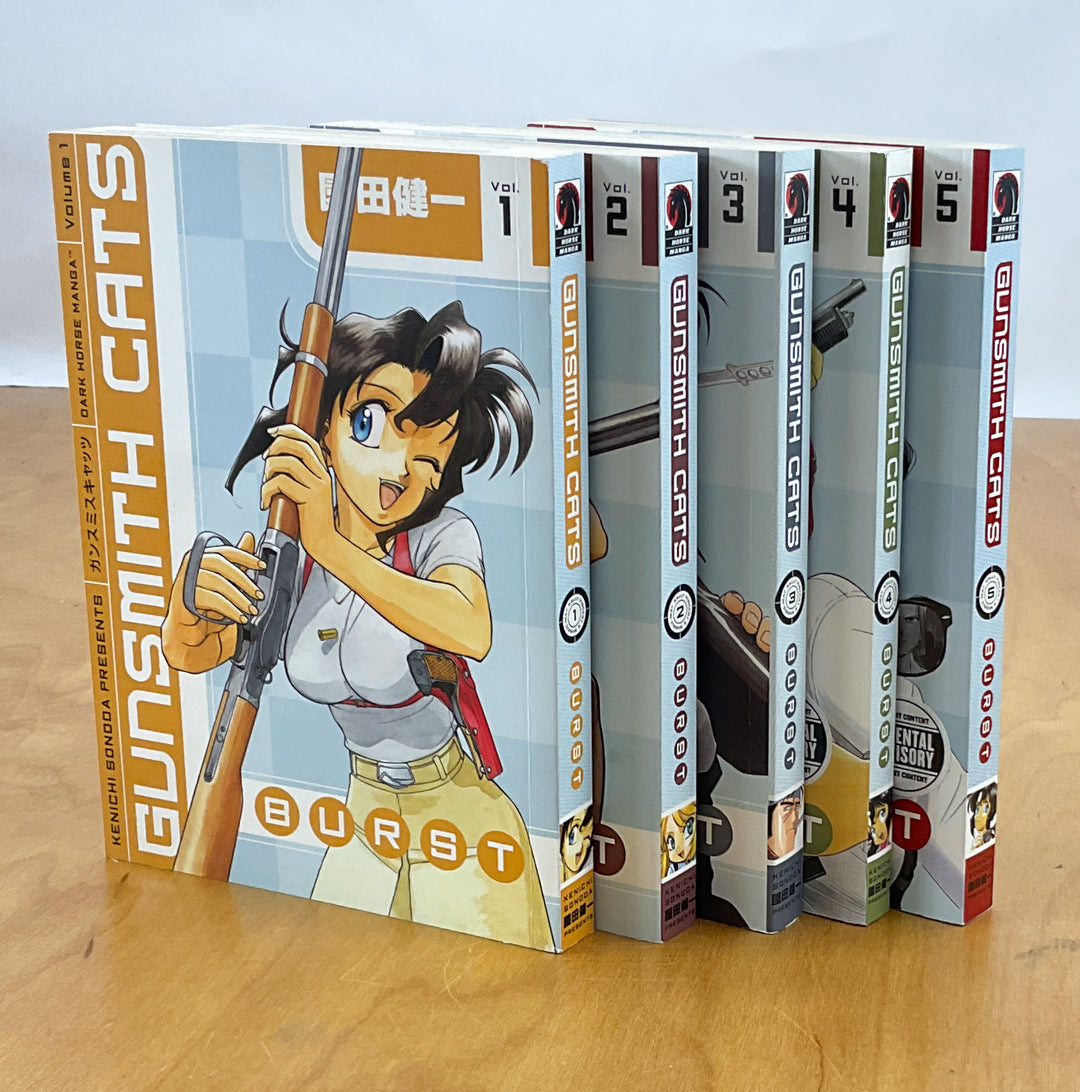 Gunsmith Cats: Burst, Vols. 1-5 - Complete Set