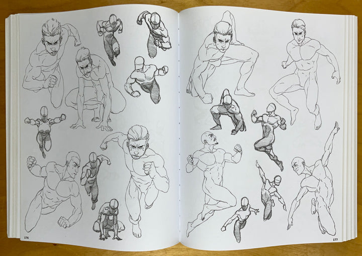 Masters of Anatomy: Anatomy, Action & Fighting Poses (Book 7: The Complete Edition)