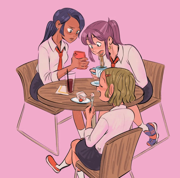 Asterism: Art & Sketches by Gina Nguyen - Signed with a Drawing