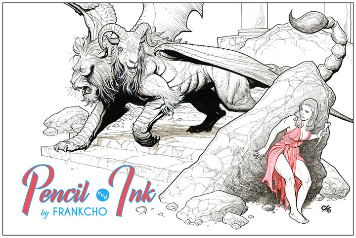Frank Cho: Pencil and Ink