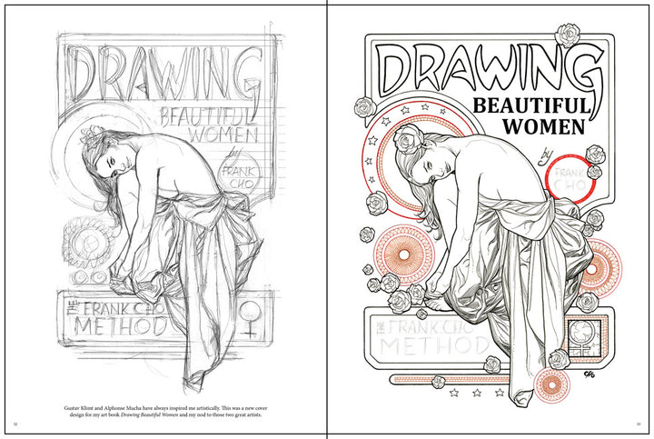 Frank Cho: Pencil and Ink