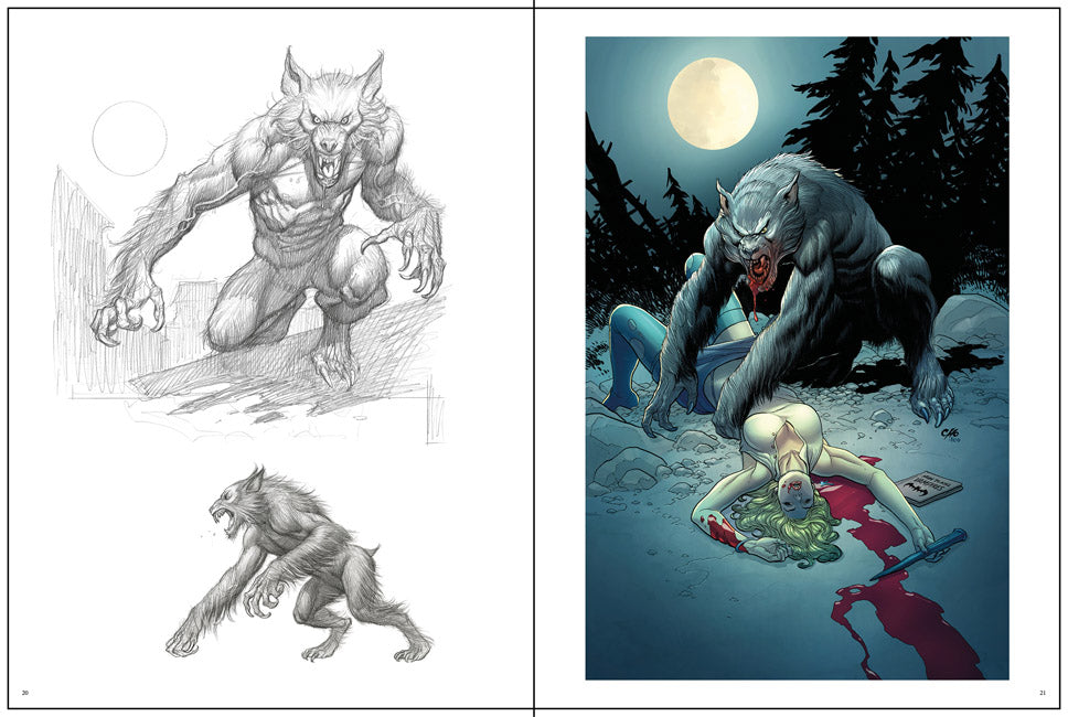 Frank Cho: Pencil and Ink