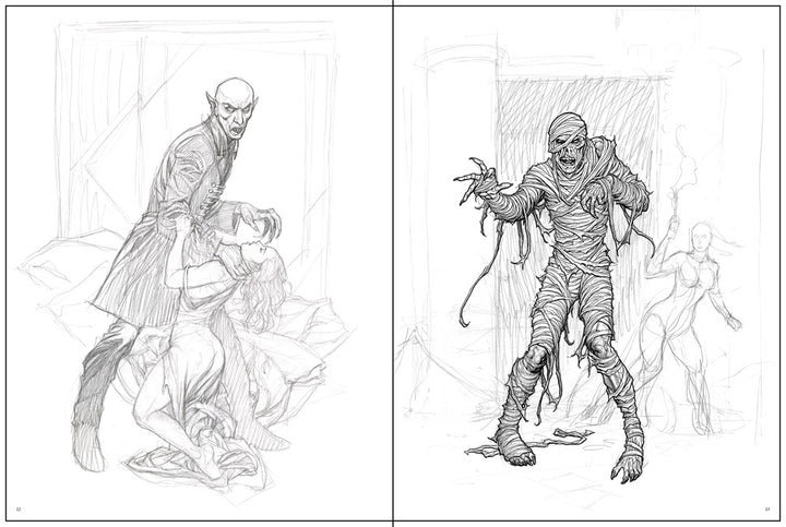 Frank Cho: Pencil and Ink