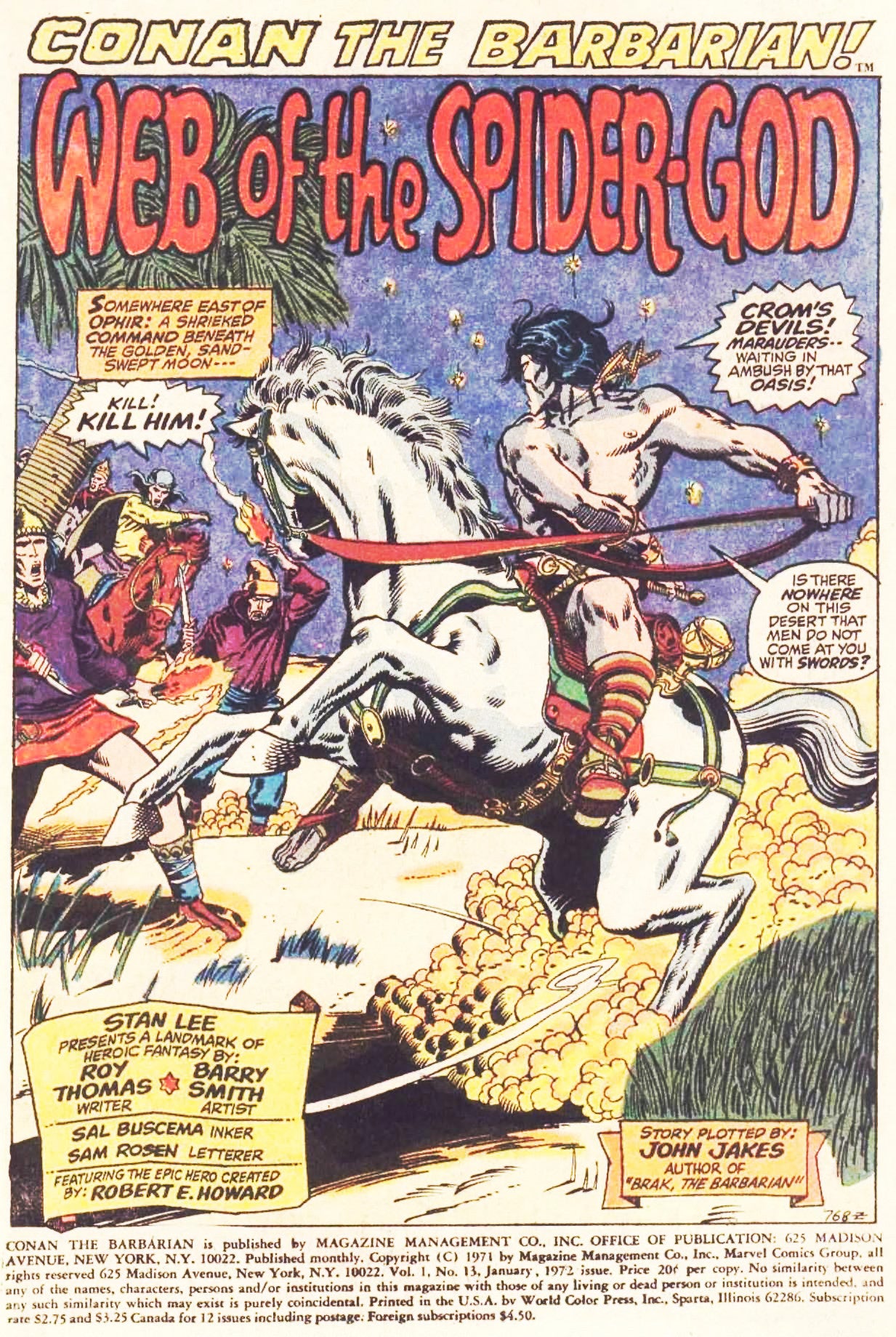 Conan the Barbarian Omnibus, Vol. 1 - First Printing – Stuart Ng Books
