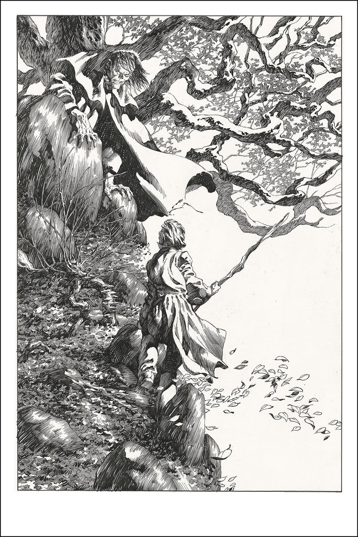 Frankenstein "Confrontation" Artist Edition - Limited Edition Print