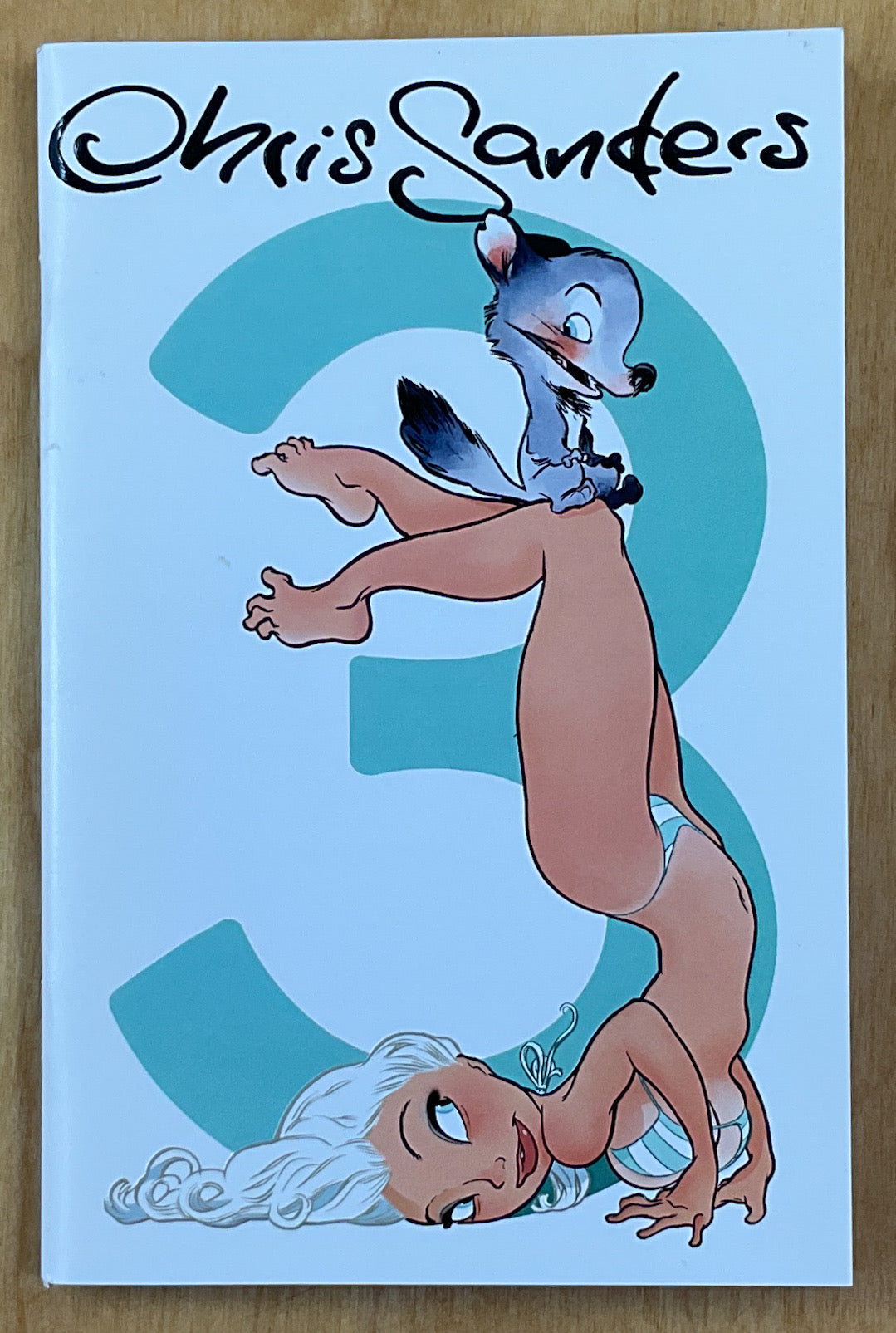Chris Sanders Sketchbook 3 - 2013 Revision - Signed