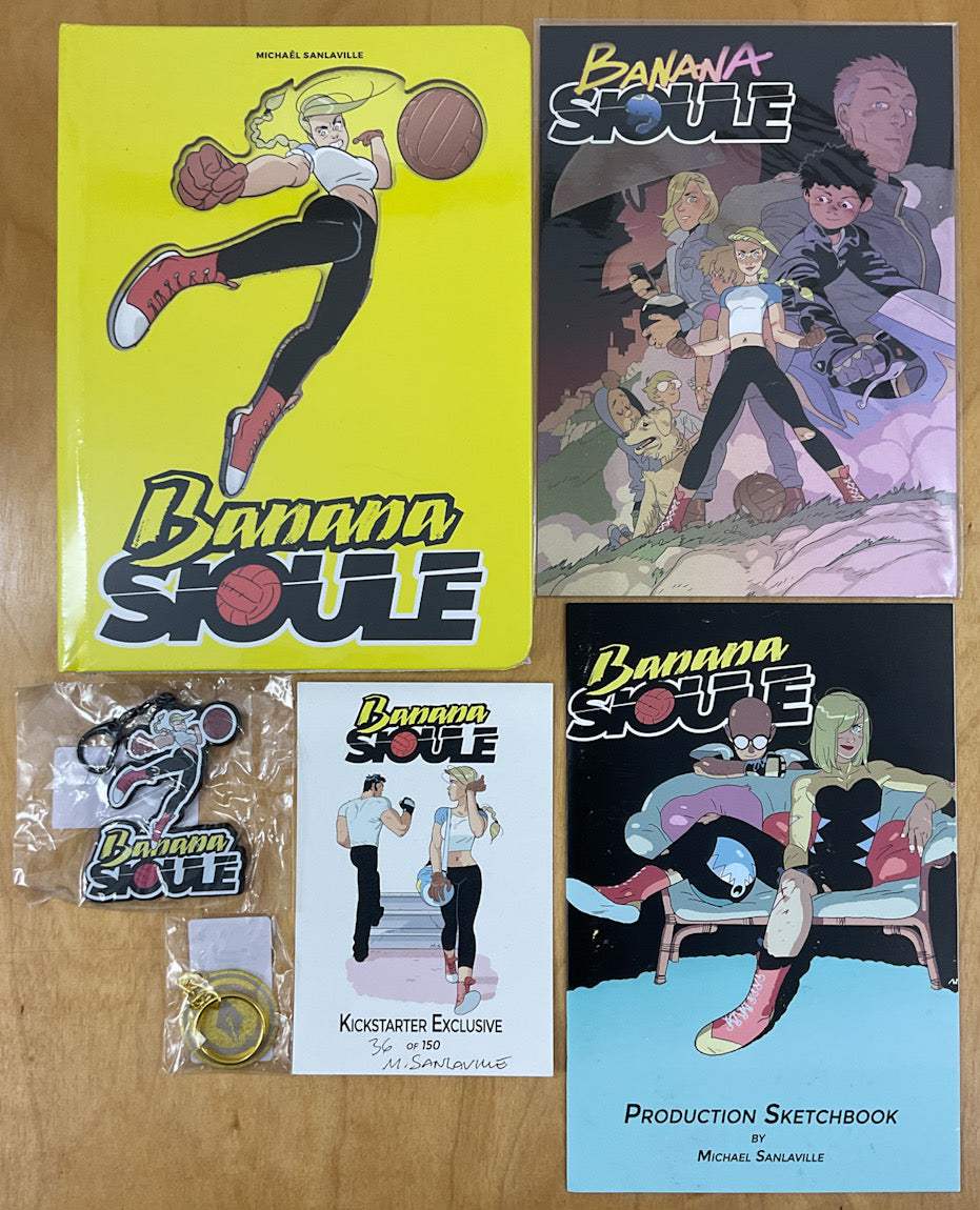 Banana Sioule Signed & Numbered Hardcover Omnibus - In English!