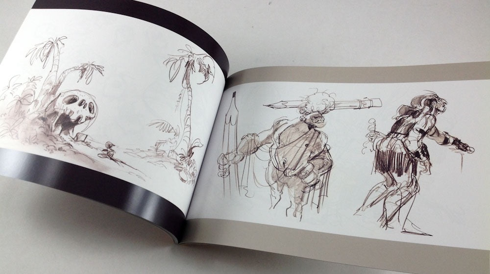 John Nevarez Lucca 2017 Sketch Book (Very Fine)