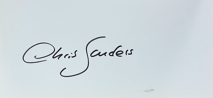 Chris Sanders Sketchbook 4 - Signed 1st