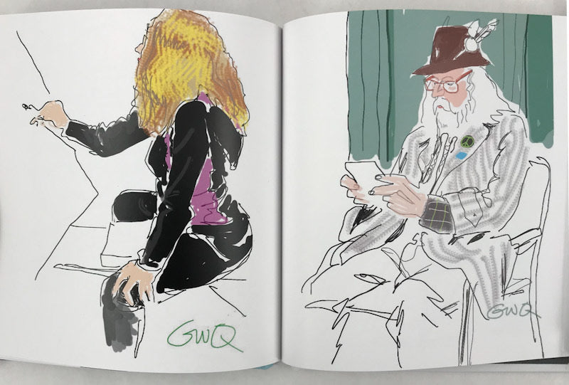 Gregory Weir-Quiton iPad Drawings - Signed