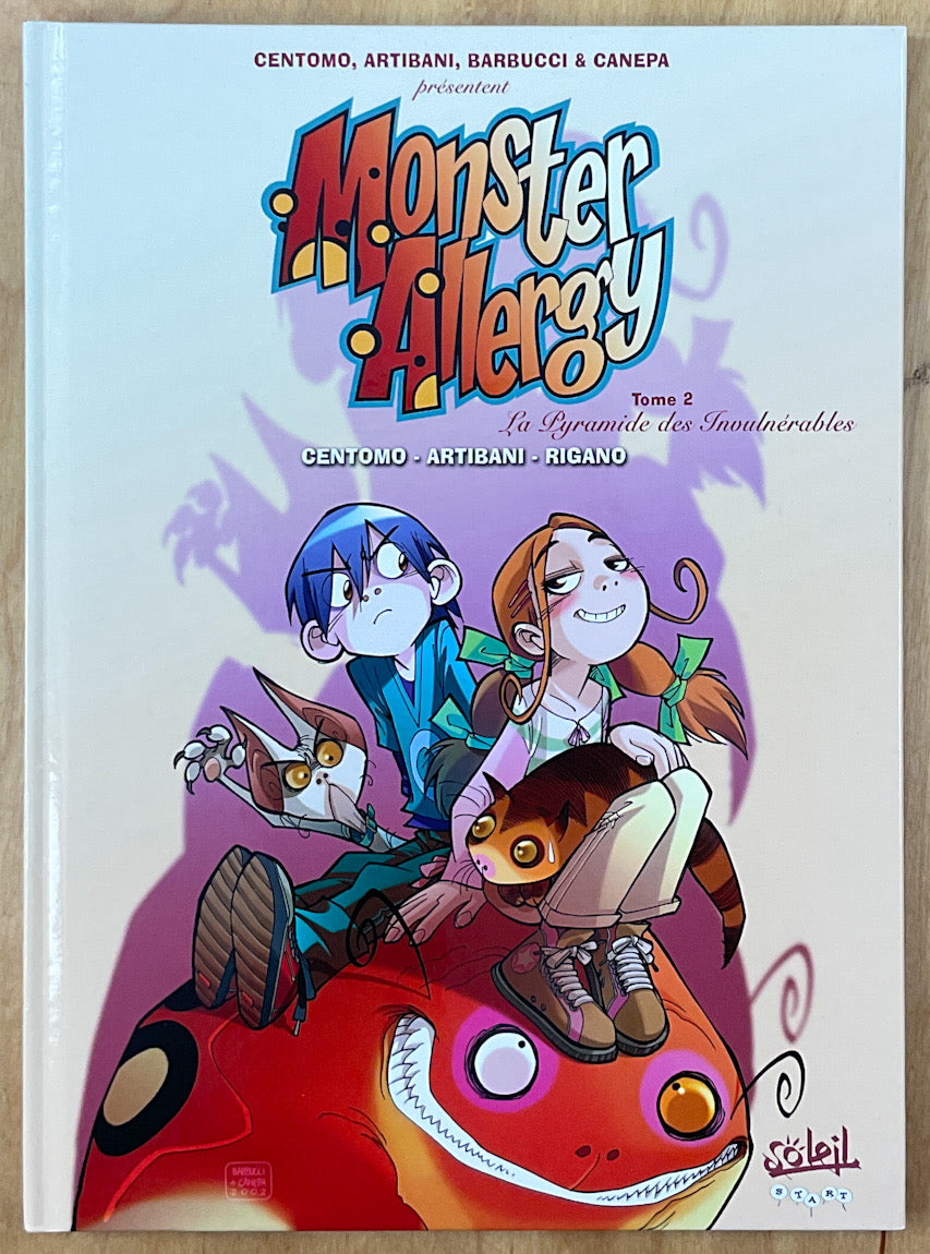 Monster Allergy, Tome 2: La Pyramide des Invulnerables