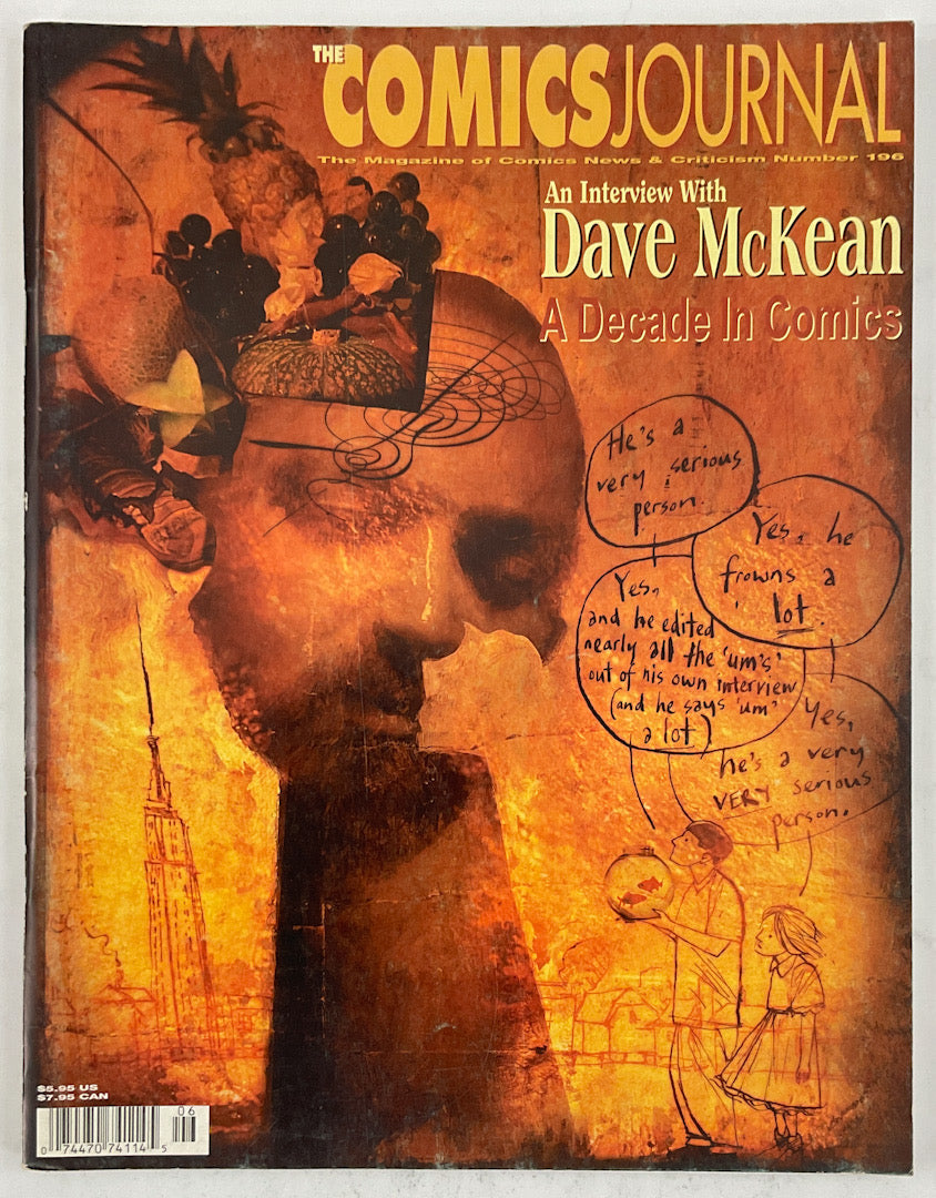 The Comics Journal #196 - Dave McKean Interview