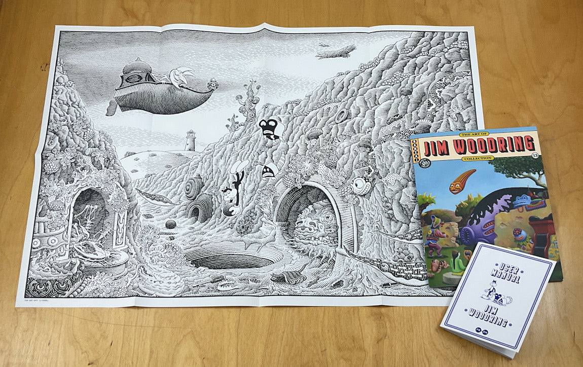 The Art Of 13 / Jim Woodring – Stuart Ng Books