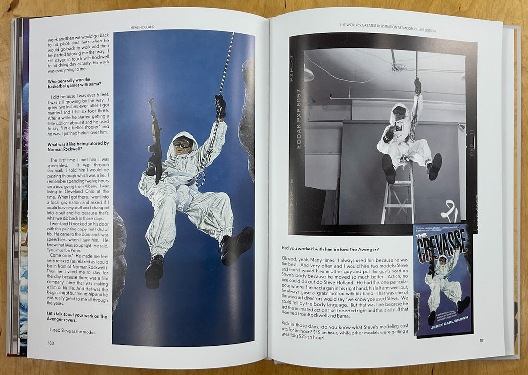 Steve Holland: The World's Greatest Illustration Art Model - Deluxe Edition