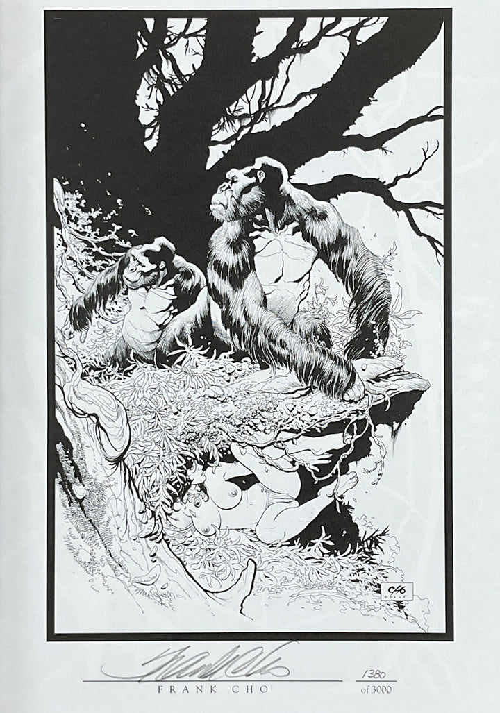 Frank Cho - Sketches and Scribbles, Book 2 - Signed & Numbered