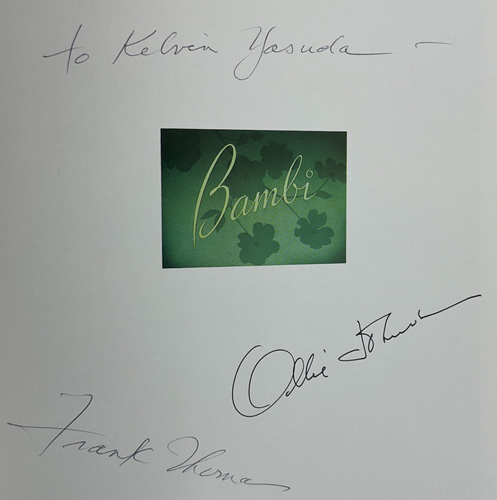 Walt Disney's Bambi: The Story and the Film - Signed (with Matching Flipbook)