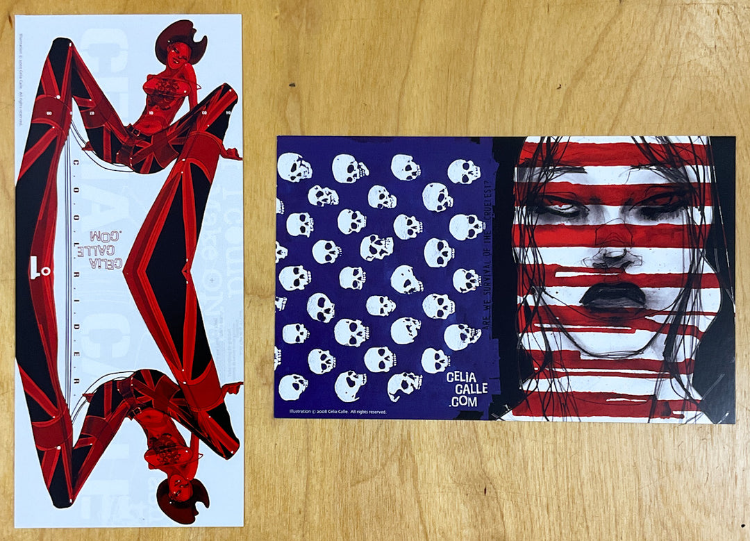 Cool Rider: The Art of Celia Calle - Signed with Extras