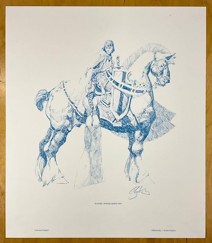 "If Ever I Would Leave You" Print