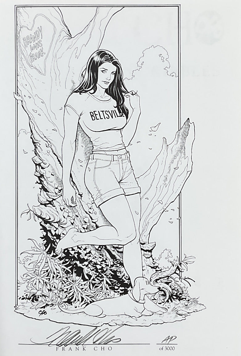 Frank Cho - Sketches and Scribbles, Book 3 - Signed & Numbered