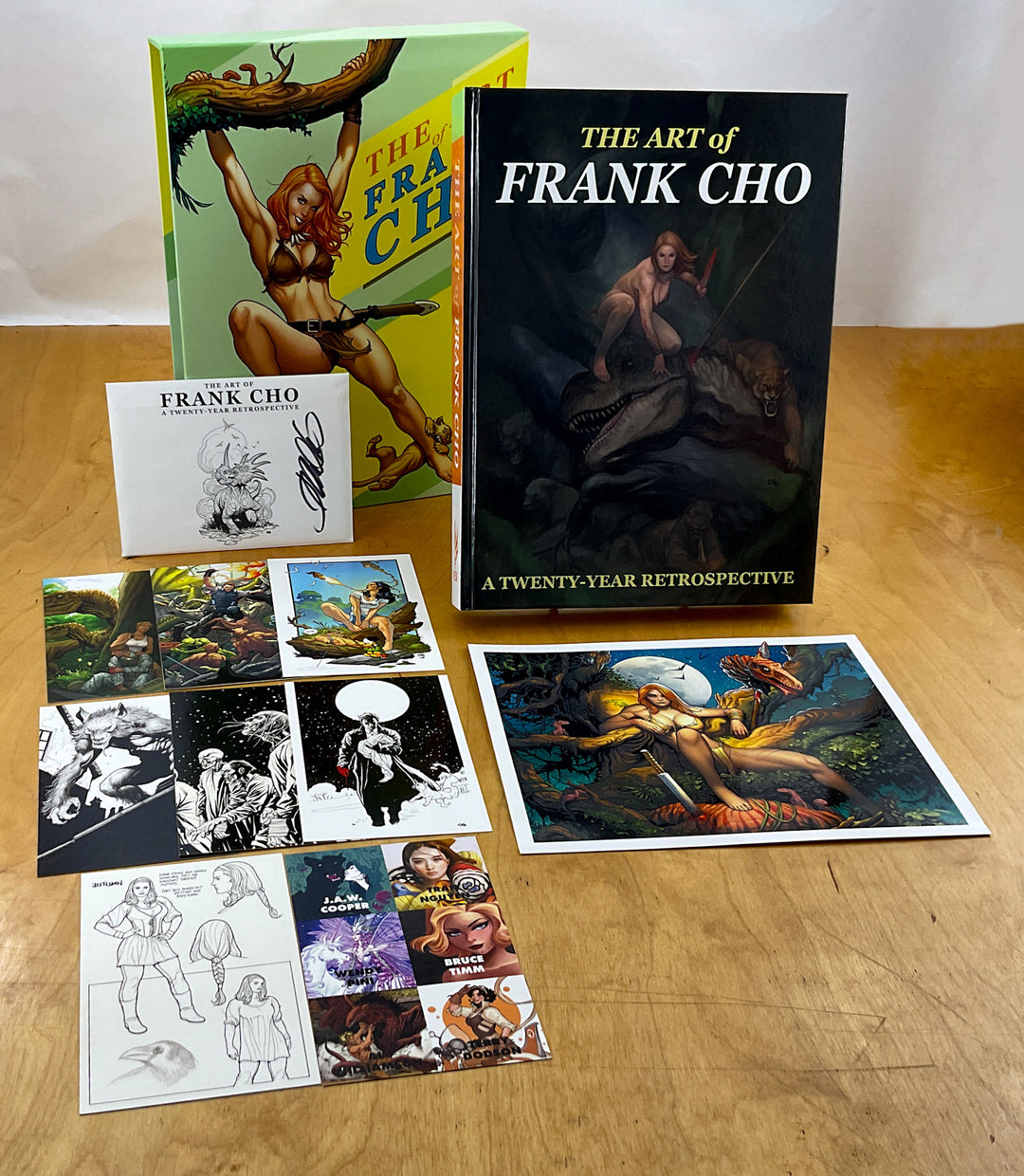 The Art of Frank Cho: A Twenty-Year Retrospective - Signed Deluxe Edition with Kickstarter Extras
