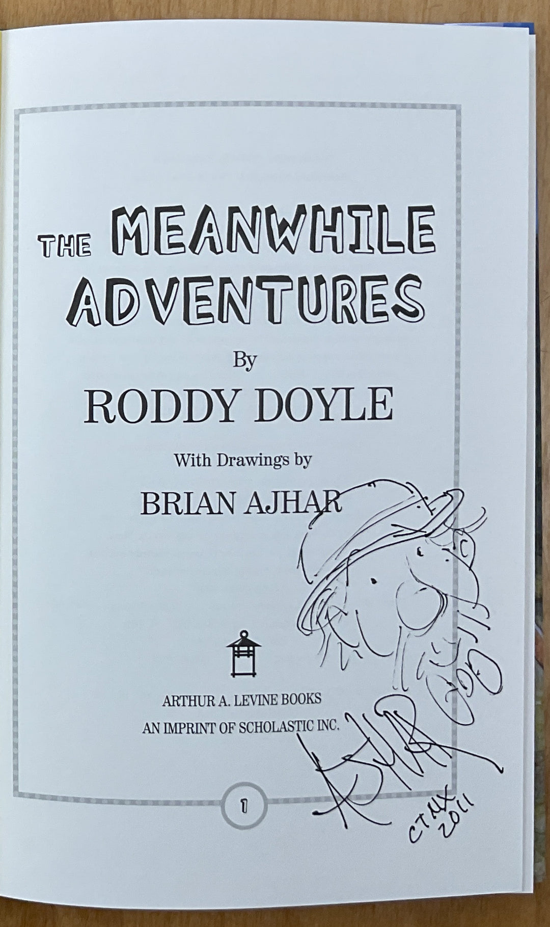 The Meanwhile Adventures (Signed with a drawing)