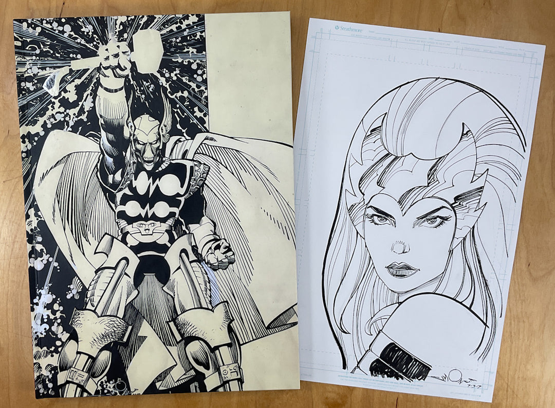 Walter Simonson's The Mighty Thor The Return of Beta Ray Bill Artist's Edition - "An Evening with Walter Simonson" Edition with Original Art