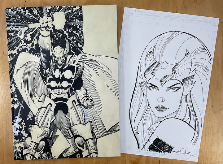 Walter Simonson's The Mighty Thor The Return of Beta Ray Bill Artist's Edition - "An Evening with Walter Simonson" Edition with Original Art