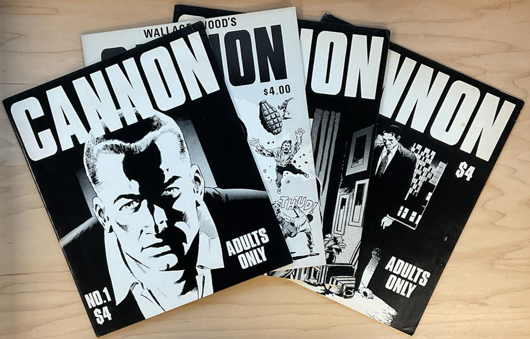 Cannon #1-4 - A Complete Set