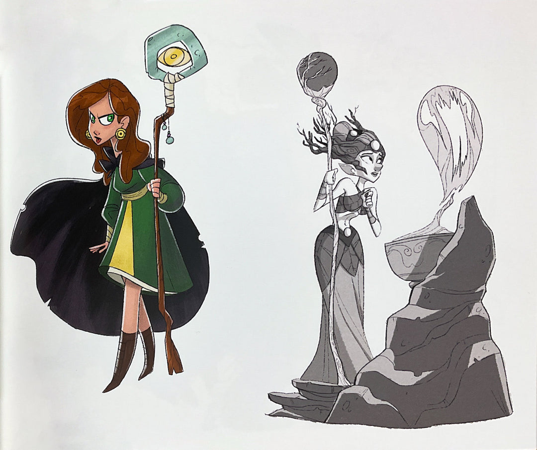 Conjurings: The Art of Justin Rodrigues, Vol. 3 - Inscribed with a Drawing