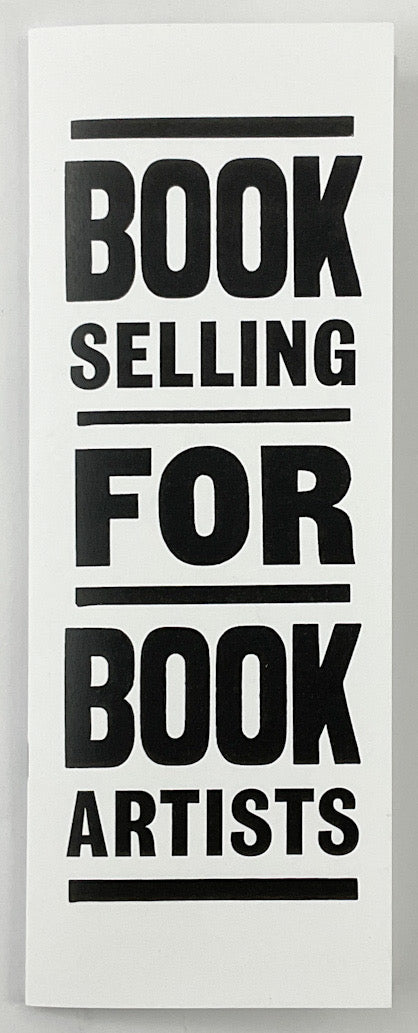 Book Selling for Book Artists