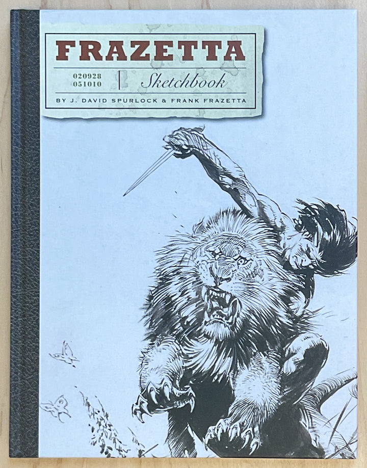 The Frazetta Sketchbook - Hardcover