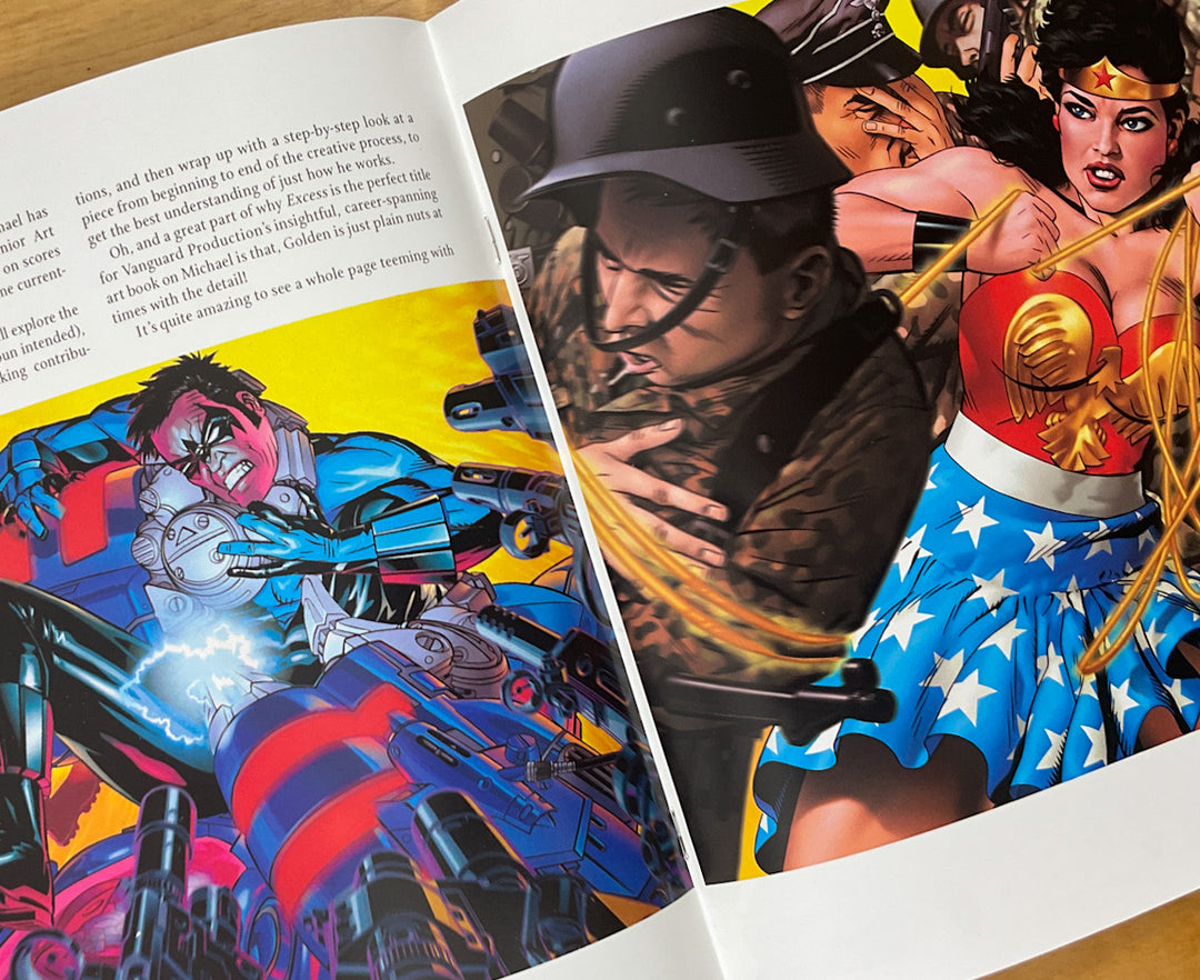 Vanguard Comic-Con Exclusive: The Art of Michael Golden - Signed