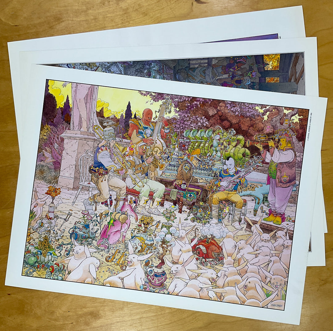 La Cite Feu (The City of Fire) Signed & Numbered Portfolio