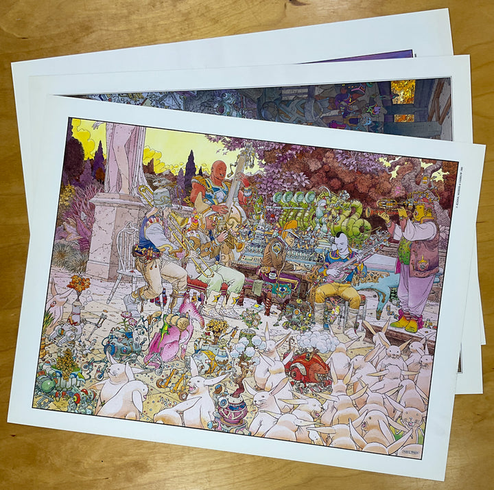 La Cite Feu (The City of Fire) Signed & Numbered Portfolio