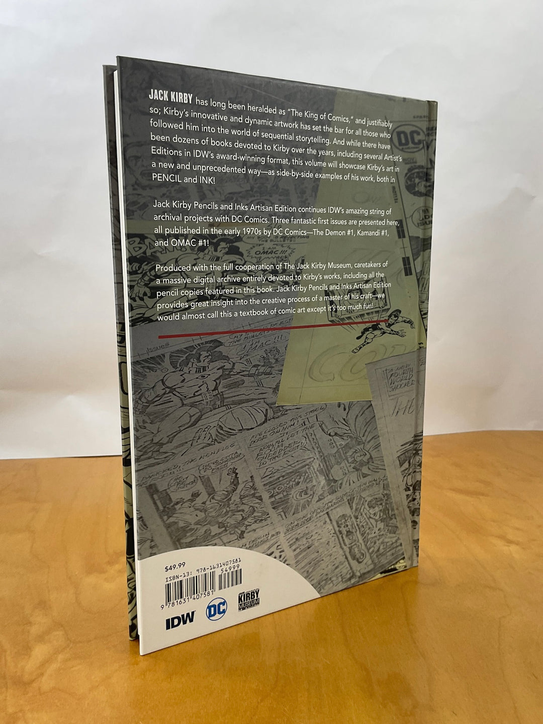 Jack Kirby Pencils and Inks Artisan Edition